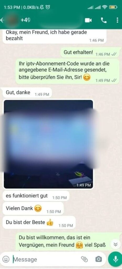 IPTV Nordic WhatsApp Image